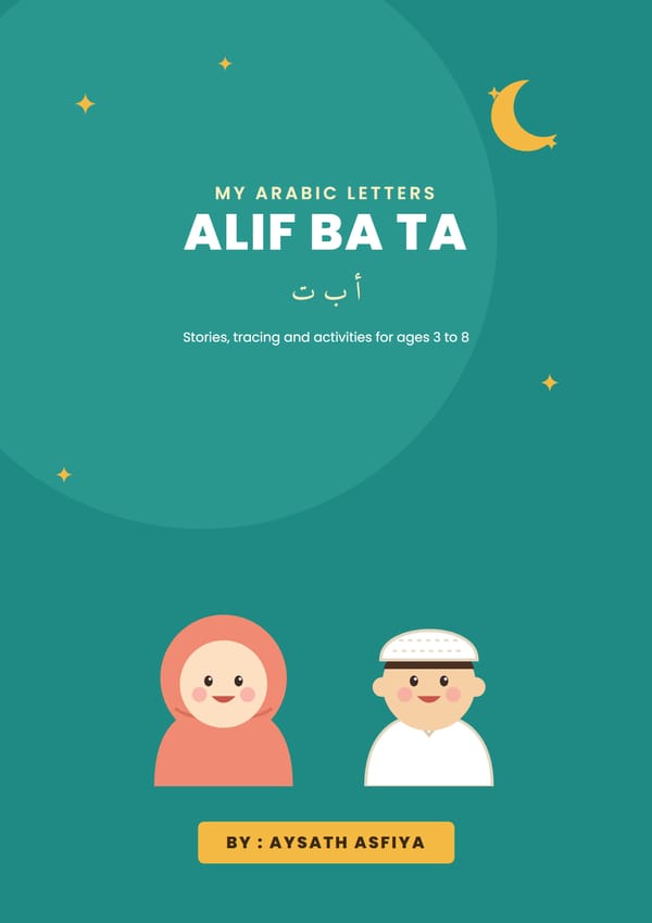 Alif Ba Ta: My Arabic Letters ebook cover