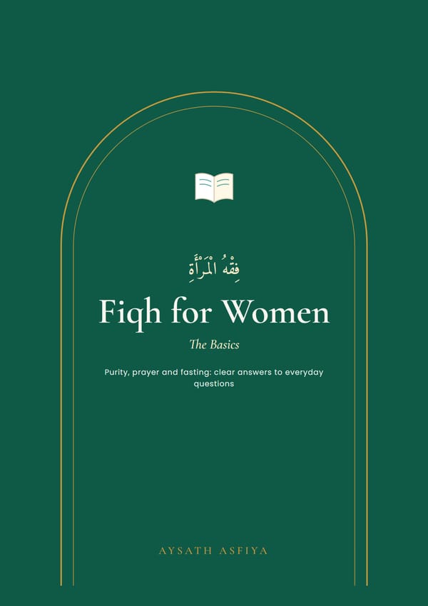 Fiqh for Women: The Basics ebook cover
