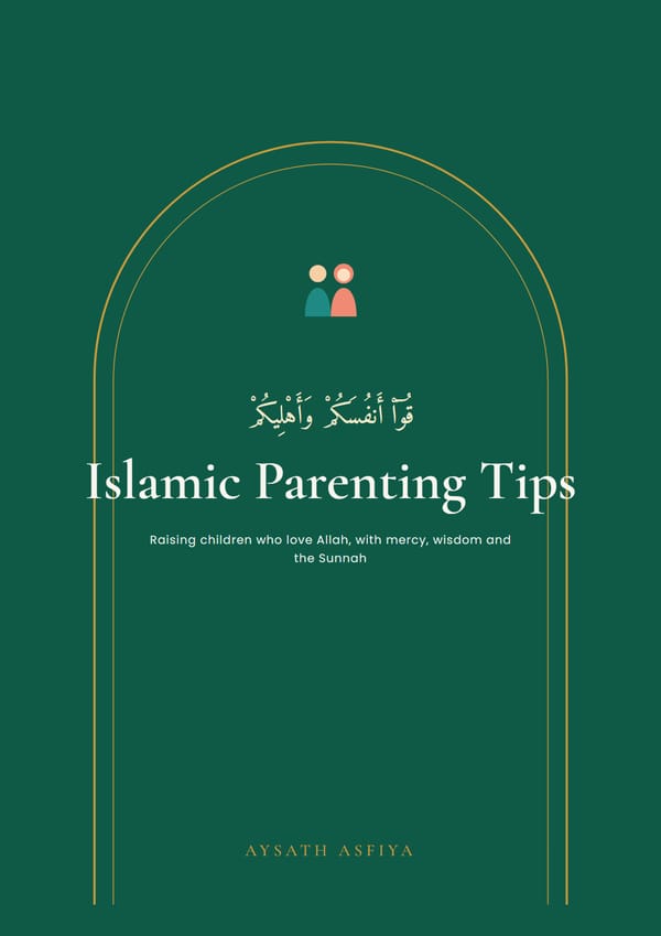 Islamic Parenting Tips ebook cover