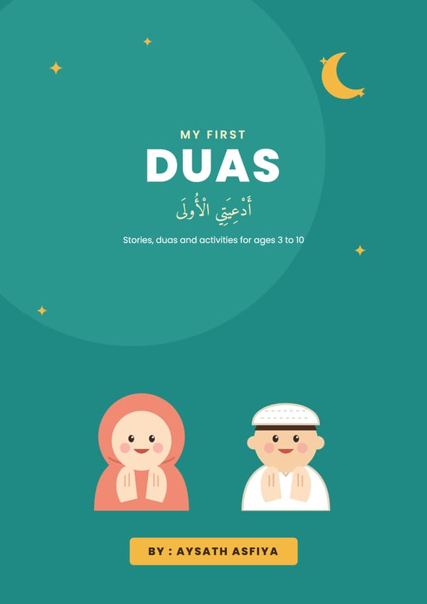 My First Duas ebook cover
