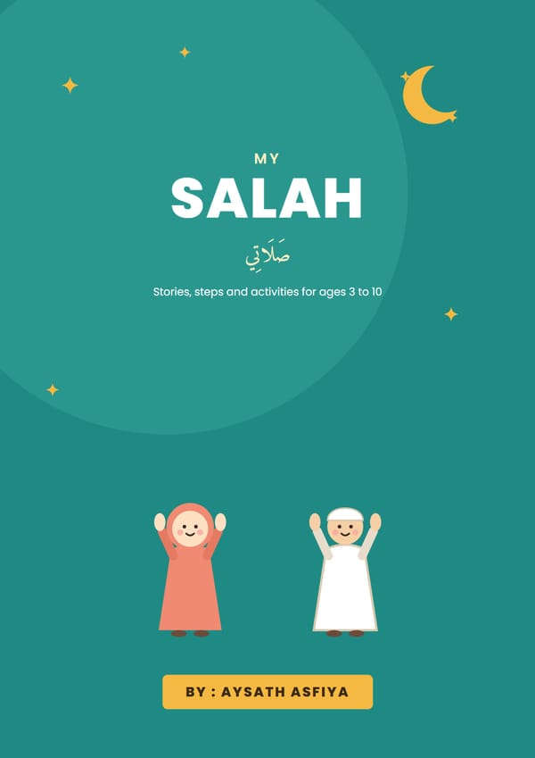 My Salah Book ebook cover