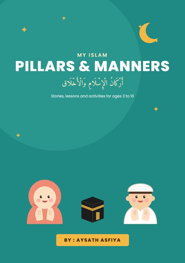 My Islam: Pillars and Good Manners ebook cover